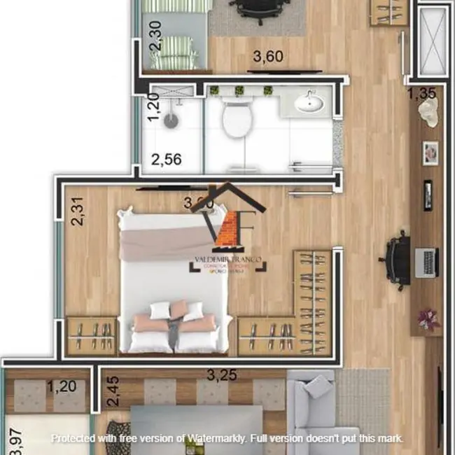 Apartamento com 2 quartos à venda, 53m2 em Vila Nossa Senhora das Vitórias, Maua - SP - imagem 4 Foto 4 de Apartamento com 2 quartos à venda, 53m2 em Vila Nossa Senhora das Vitórias, Maua - SP