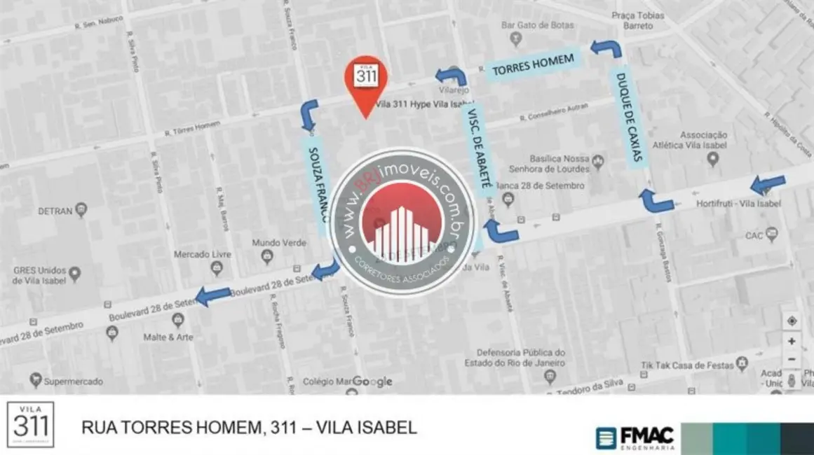 Foto 8 de Apartamento com 1 quarto à venda, 48m2 em Vila Isabel, Rio De Janeiro - RJ