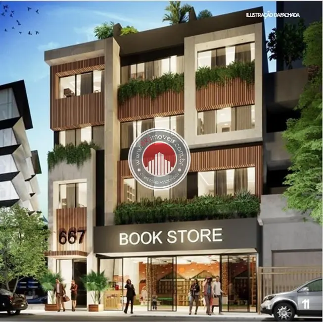 Foto 1 de Apartamento com 1 quarto à venda, 34m2 em Jardim Botânico, Rio De Janeiro - RJ