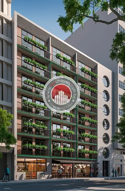 Apartamento com 1 quarto à venda, 32m2 em Centro, Rio De Janeiro - RJ - imagem 2 Foto 2 de Apartamento com 1 quarto à venda, 32m2 em Centro, Rio De Janeiro - RJ