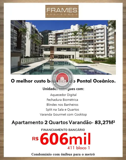 Foto 1 de Apartamento com 2 quartos à venda, 83m2 em Recreio dos Bandeirantes, Rio De Janeiro - RJ