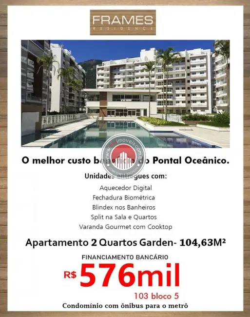 Foto 1 de Apartamento com 2 quartos à venda, 105m2 em Recreio dos Bandeirantes, Rio De Janeiro - RJ