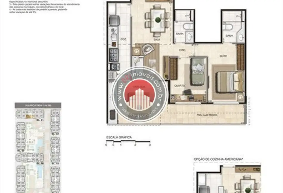 Foto 9 de Apartamento com 2 quartos à venda, 76m2 em Recreio dos Bandeirantes, Rio De Janeiro - RJ