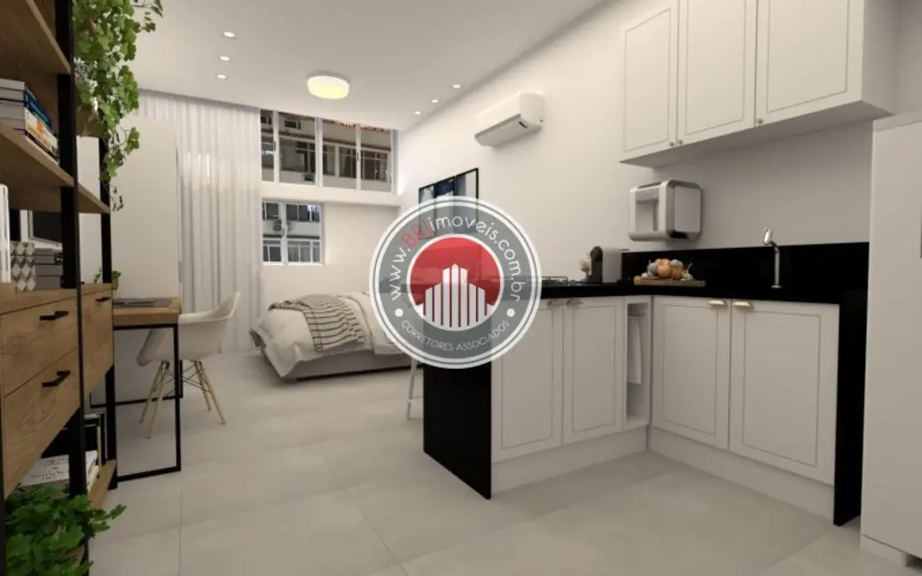 Kitnet com 1 quarto à venda, 28m2 em Botafogo, Rio De Janeiro - RJ - imagem 7 Foto 7 de Kitnet com 1 quarto à venda, 28m2 em Botafogo, Rio De Janeiro - RJ