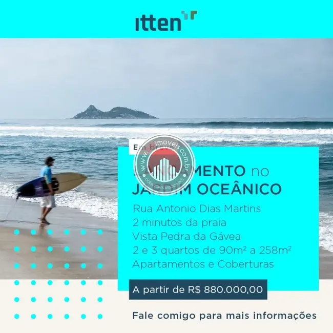 Foto 2 de Apartamento com 2 quartos à venda, 90m2 em Barra da Tijuca, Rio De Janeiro - RJ