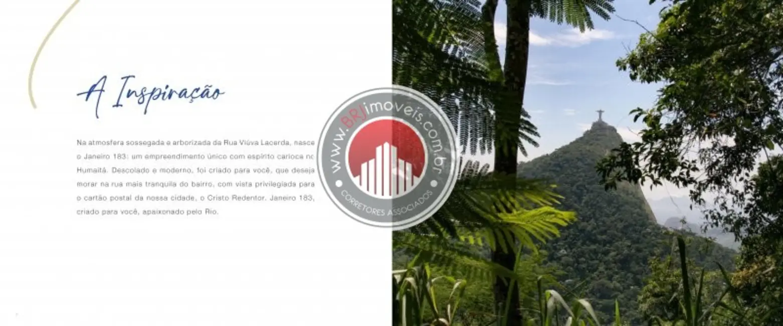 Foto 4 de Apartamento com 2 quartos à venda, 104m2 em Humaitá, Rio De Janeiro - RJ