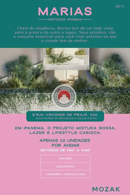 Foto 7 de Apartamento com 1 quarto à venda, 143m2 em Ipanema, Rio De Janeiro - RJ