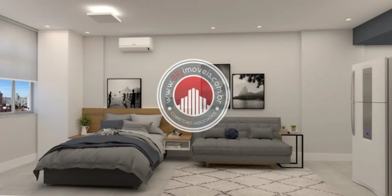 Foto 6 de Apartamento com 1 quarto à venda, 32m2 em Centro, Rio De Janeiro - RJ