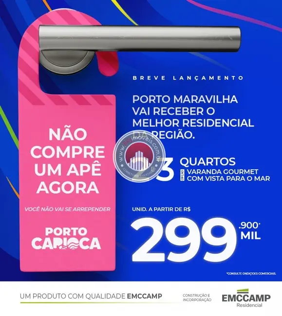 Apartamento com 2 quartos à venda, 64m2 em Santo Cristo, Rio De Janeiro - RJ - imagem 8 Foto 8 de Apartamento com 2 quartos à venda, 64m2 em Santo Cristo, Rio De Janeiro - RJ