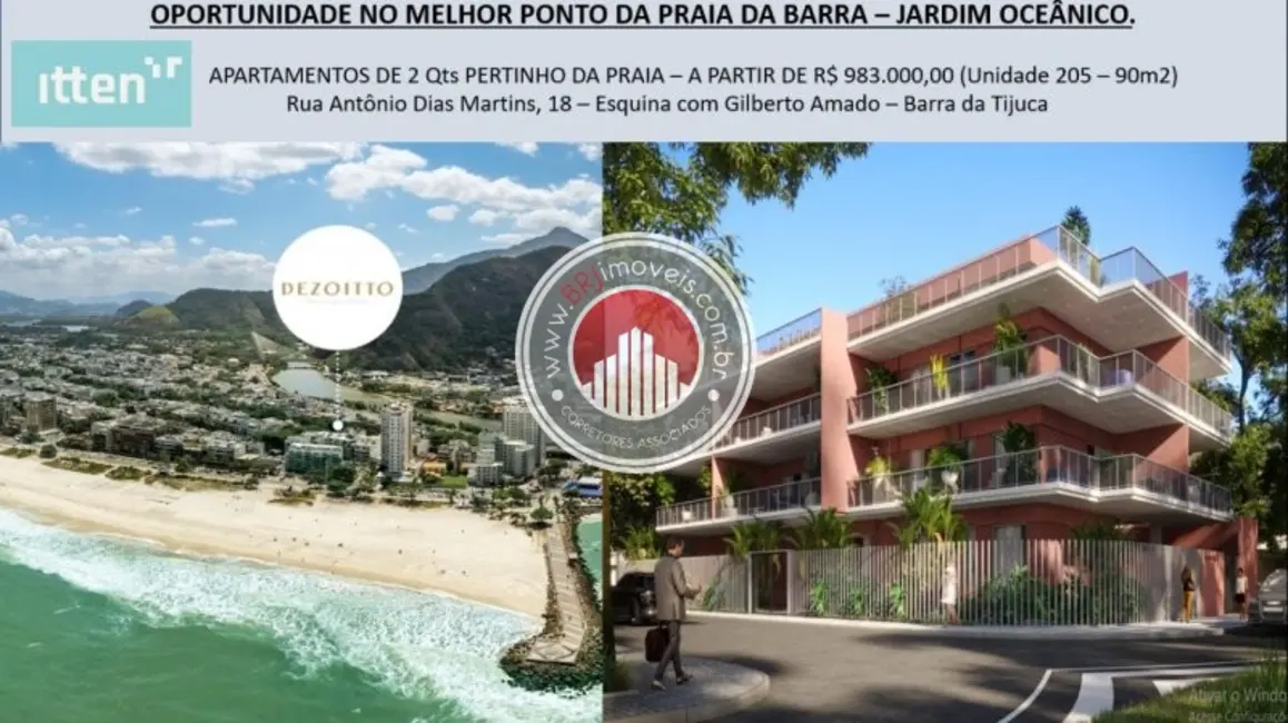 Foto 3 de Apartamento com 2 quartos à venda, 133m2 em Barra da Tijuca, Rio De Janeiro - RJ