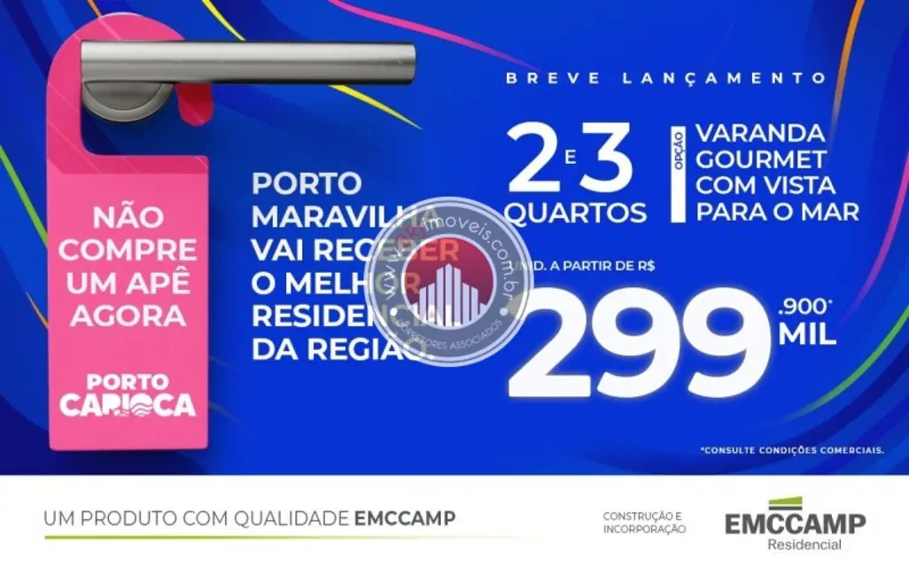 Apartamento com 2 quartos à venda, 47m2 em Santo Cristo, Rio De Janeiro - RJ - imagem 3 Foto 3 de Apartamento com 2 quartos à venda, 47m2 em Santo Cristo, Rio De Janeiro - RJ