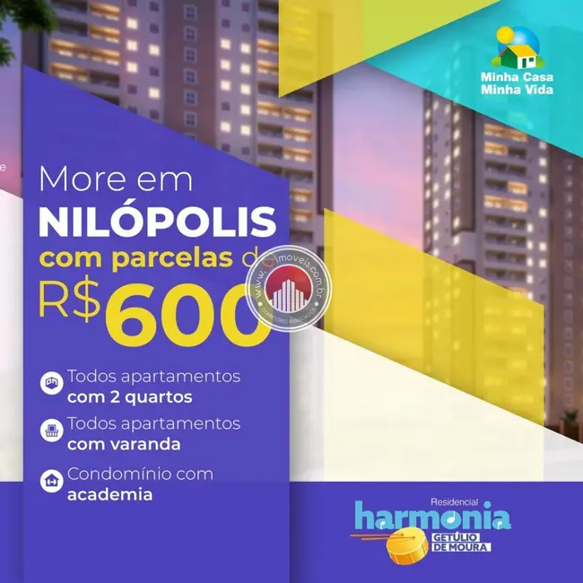 Apartamento com 1 quarto à venda, 28m2 em Centro, Nilopolis - RJ - imagem 7 Foto 7 de Apartamento com 1 quarto à venda, 28m2 em Centro, Nilopolis - RJ