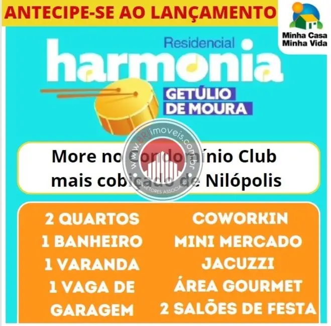 Apartamento com 1 quarto à venda, 28m2 em Centro, Nilopolis - RJ - imagem 4 Foto 4 de Apartamento com 1 quarto à venda, 28m2 em Centro, Nilopolis - RJ