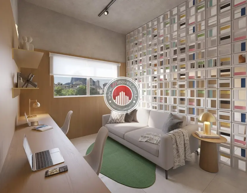 Apartamento com 1 quarto à venda, 53m2 em Humaitá, Rio De Janeiro - RJ - imagem 6 Foto 6 de Apartamento com 1 quarto à venda, 53m2 em Humaitá, Rio De Janeiro - RJ