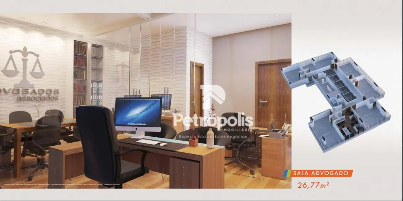 Foto 3 de Sala Comercial à venda, 26m2 em Plano Diretor Expansão Sul, Palmas - TO