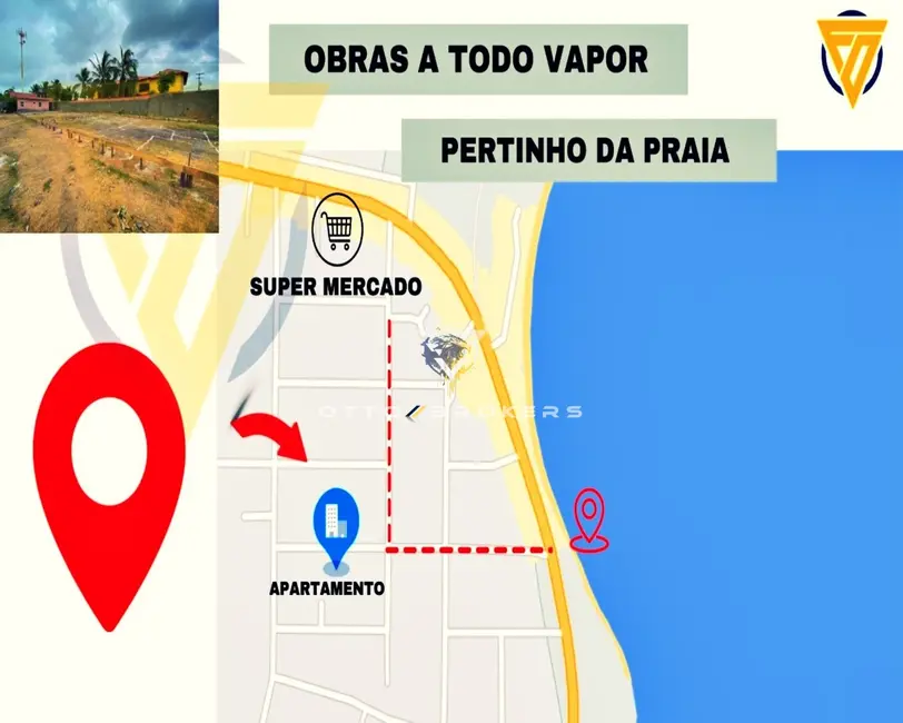 Foto 8 de Apartamento com 2 quartos à venda, 65m2 em Santa Cruz Cabralia - BA