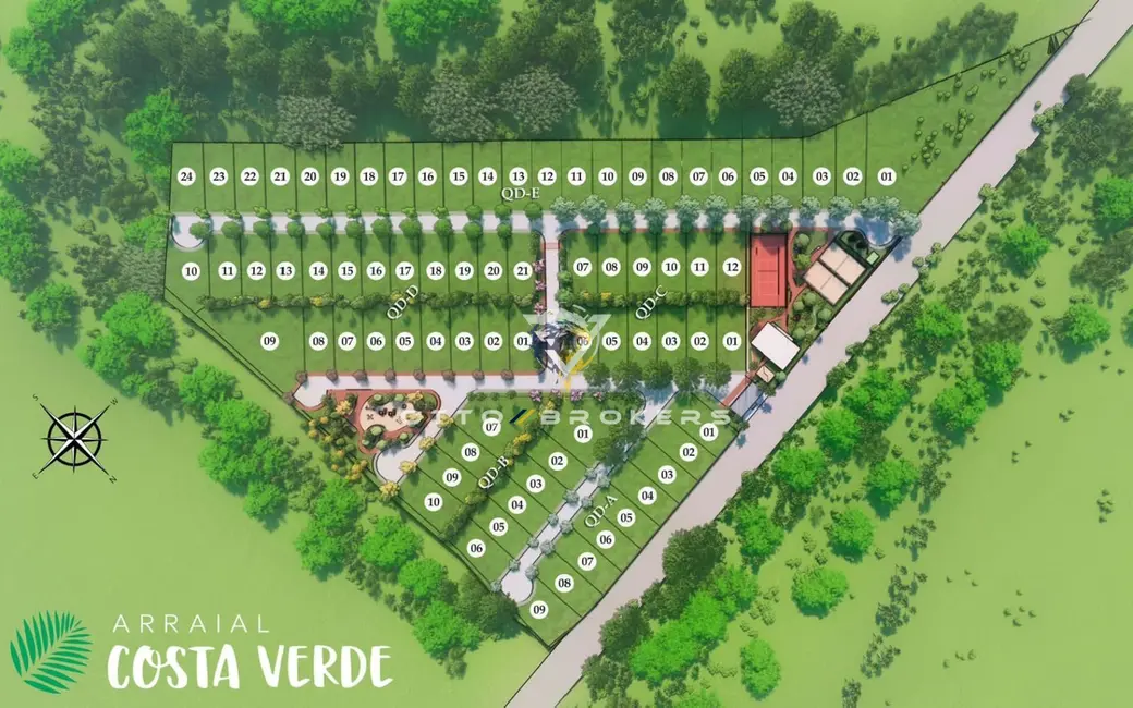 Terreno / Lote à venda, 525m2 em Porto Seguro - BA - imagem 9 Foto 9 de Terreno / Lote à venda, 525m2 em Porto Seguro - BA