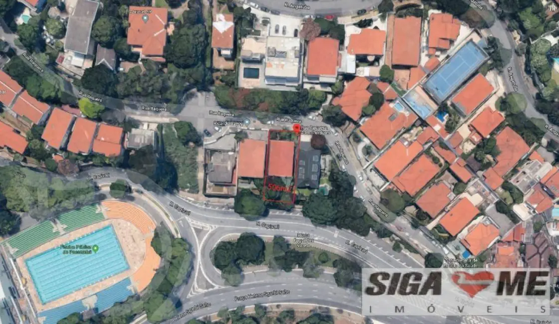 Foto 1 de Terreno / Lote para alugar, 506m2 em Pacaembu, São Paulo - SP