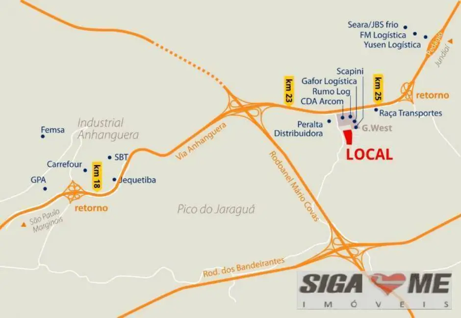 Foto 8 de Terreno / Lote à venda e para alugar, 41729m2 em Residencial Sol Nascente, São Paulo - SP