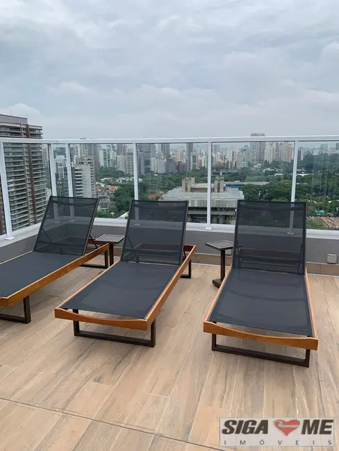 Apartamento com 1 quarto à venda e para alugar, 25m2 em Indianópolis, São Paulo - SP - imagem 3 Foto 3 de Apartamento com 1 quarto à venda e para alugar, 25m2 em Indianópolis, São Paulo - SP