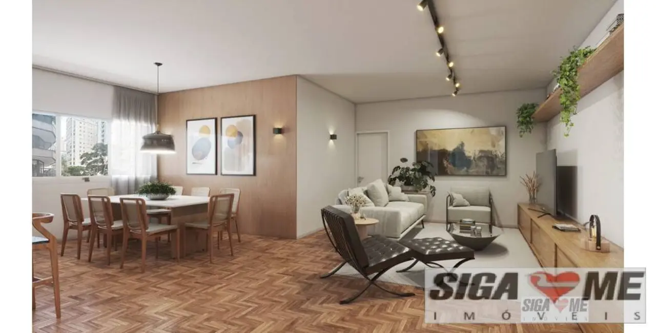 Apartamento com 3 quartos à venda, 122m2 em Santa Cecília, São Paulo - SP - imagem 3 Foto 3 de Apartamento com 3 quartos à venda, 122m2 em Santa Cecília, São Paulo - SP