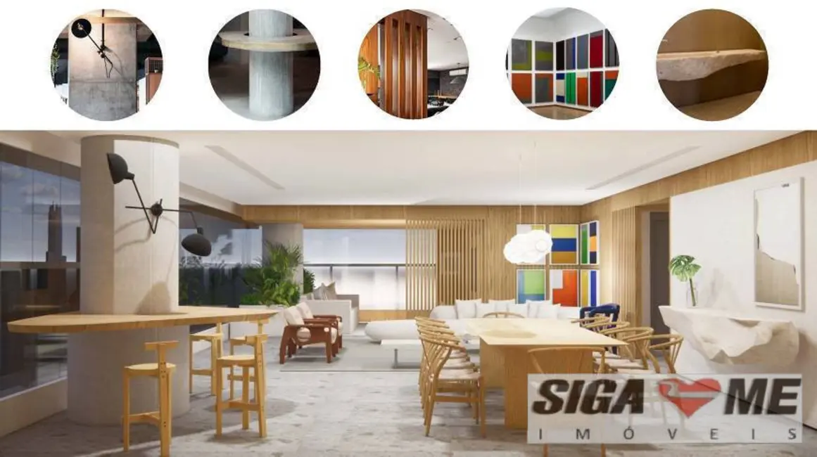 Apartamento com 4 quartos à venda, 210m2 em Campo Belo, São Paulo - SP - imagem 6 Foto 6 de Apartamento com 4 quartos à venda, 210m2 em Campo Belo, São Paulo - SP