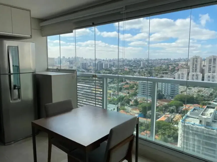 Foto 1 de Apartamento com 1 quarto para alugar, 33m2 em Brooklin Paulista, São Paulo - SP