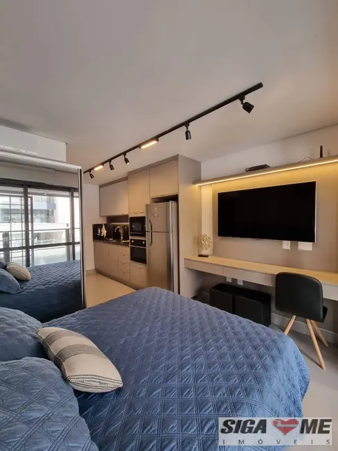 Apartamento com 1 quarto à venda, 24m2 em Campo Belo, São Paulo - SP - imagem 4 Foto 4 de Apartamento com 1 quarto à venda, 24m2 em Campo Belo, São Paulo - SP