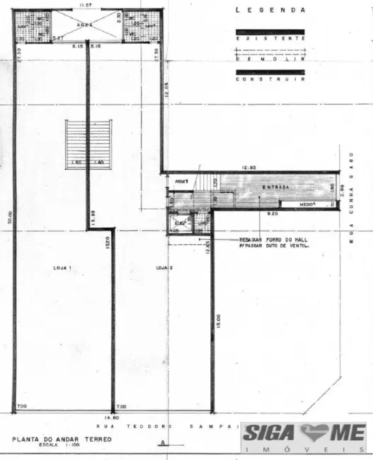 Sala Comercial para alugar, 200m2 em Pinheiros, São Paulo - SP - imagem 3 Foto 3 de Sala Comercial para alugar, 200m2 em Pinheiros, São Paulo - SP