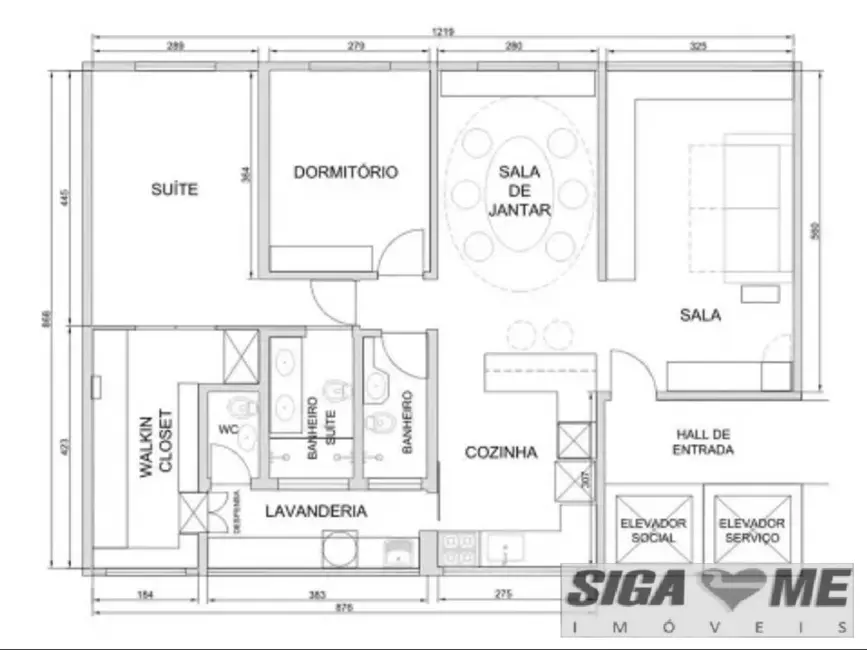 Foto 6 de Apartamento com 2 quartos à venda, 100m2 em Jardim Paulista, São Paulo - SP