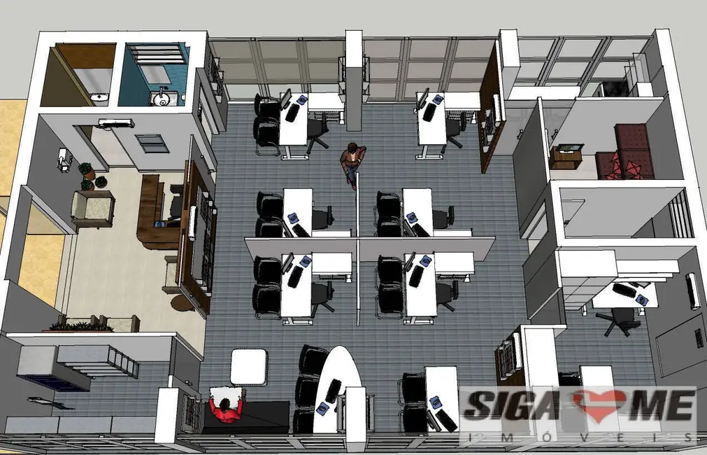 Foto 9 de Sala Comercial à venda, 100m2 em Cerqueira César, São Paulo - SP