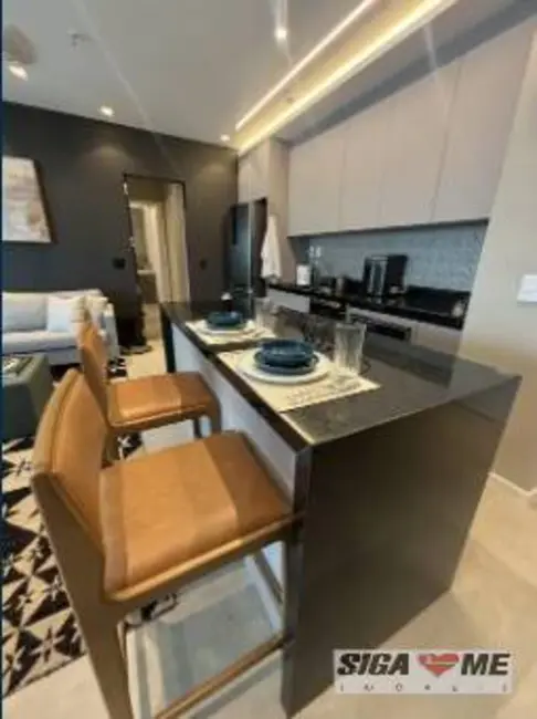 Foto 3 de Loft / Flat com 1 quarto para alugar, 77m2 em Jardim das Acácias, São Paulo - SP