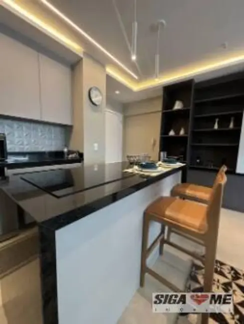 Foto 4 de Loft / Flat com 1 quarto para alugar, 77m2 em Jardim das Acácias, São Paulo - SP