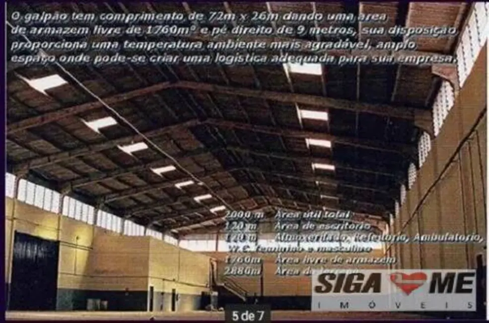 Foto 2 de Sala Comercial para alugar, 2300m2 em Vila Jovina, Cotia - SP