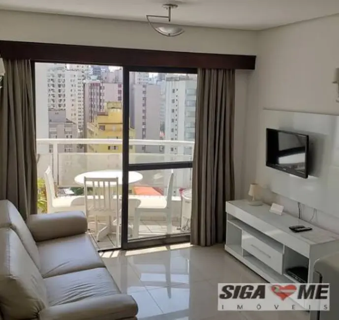 Foto 1 de Apartamento com 1 quarto à venda, 34m2 em Indianópolis, São Paulo - SP