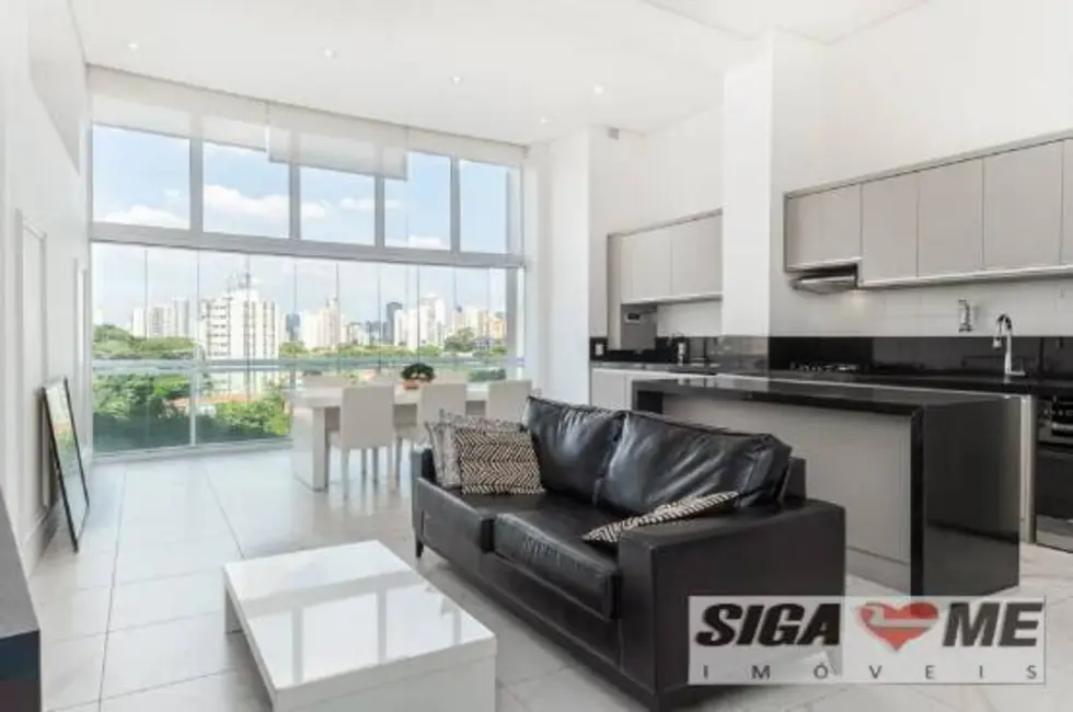 Foto 1 de Apartamento com 1 quarto para alugar, 85m2 em Brooklin Paulista, São Paulo - SP