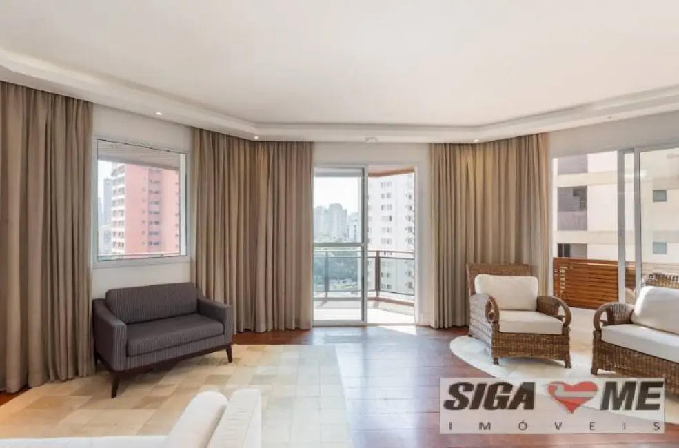 Apartamento com 3 quartos à venda, 206m2 em Vila Nova Conceição, São Paulo - SP - imagem 4 Foto 4 de Apartamento com 3 quartos à venda, 206m2 em Vila Nova Conceição, São Paulo - SP