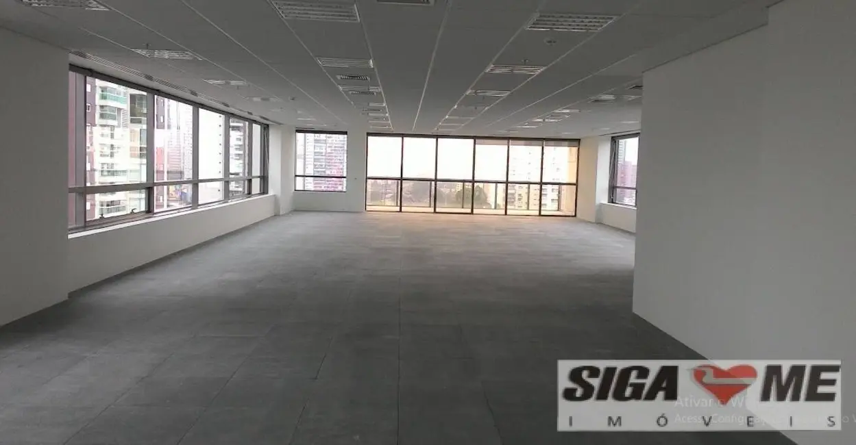 Foto 1 de Sala Comercial para alugar, 266m2 em Cidade Monções, São Paulo - SP