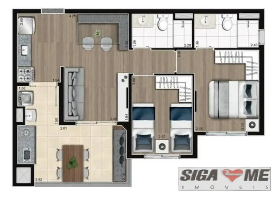 Foto 7 de Apartamento com 2 quartos à venda em Vila Maria, São Paulo - SP