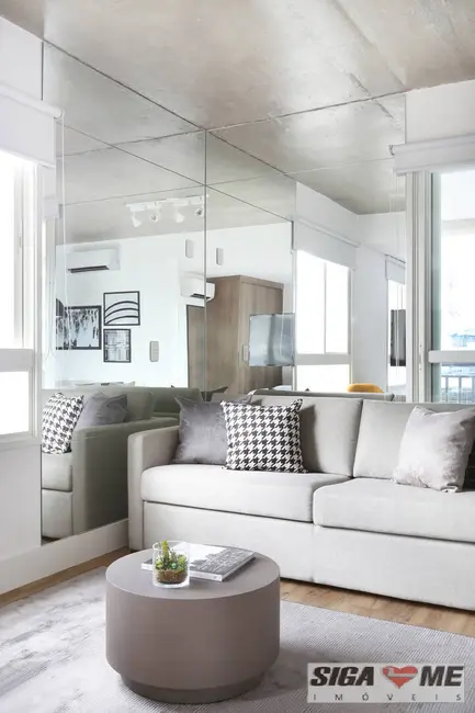 Foto 2 de Apartamento com 1 quarto para alugar em Cidade Monções, São Paulo - SP