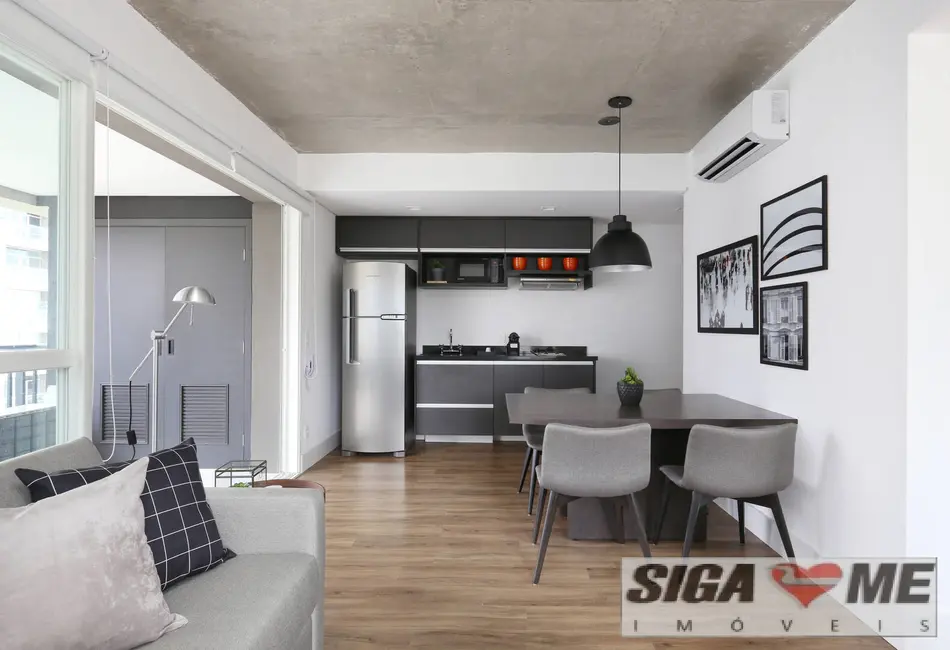 Foto 6 de Apartamento com 1 quarto para alugar em Cidade Monções, São Paulo - SP