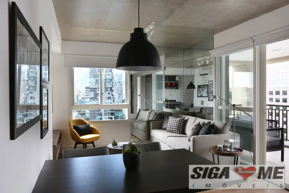 Foto 8 de Apartamento com 1 quarto para alugar em Cidade Monções, São Paulo - SP