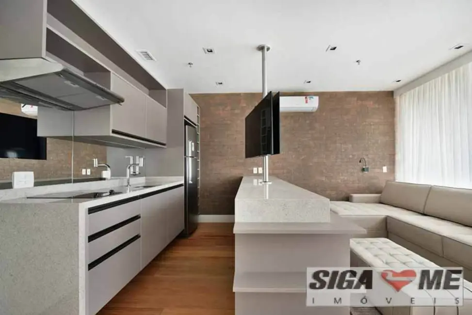 Foto 4 de Apartamento com 1 quarto à venda e para alugar, 62m2 em Vila Olímpia, São Paulo - SP