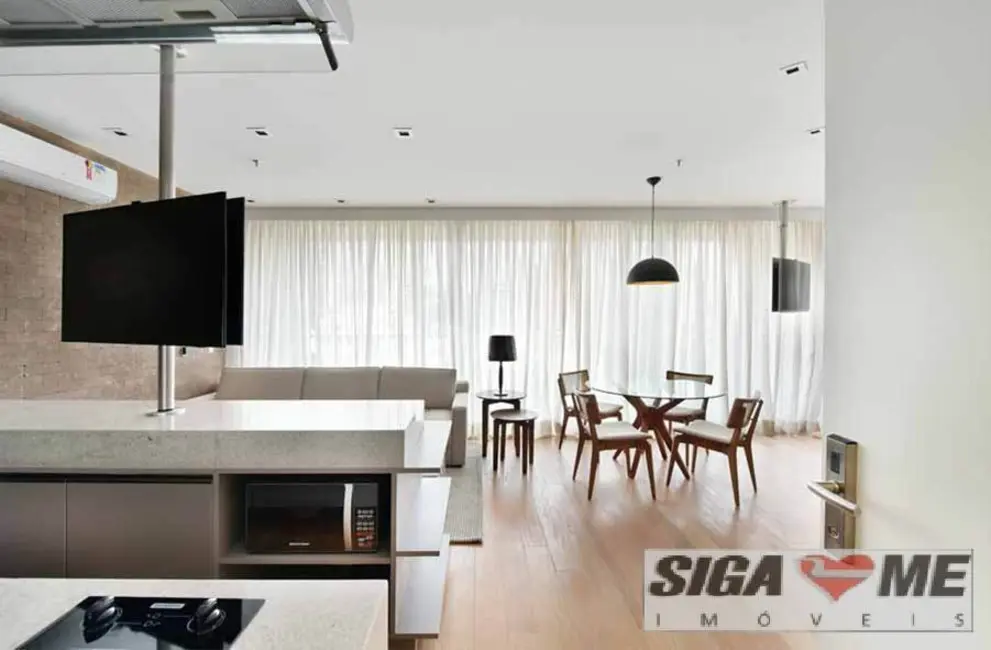 Foto 3 de Apartamento com 1 quarto à venda e para alugar, 62m2 em Vila Olímpia, São Paulo - SP