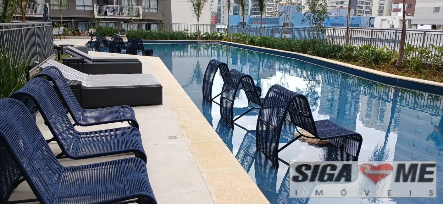 Foto 2 de Apartamento com 2 quartos para alugar, 40m2 em Santo Amaro, São Paulo - SP