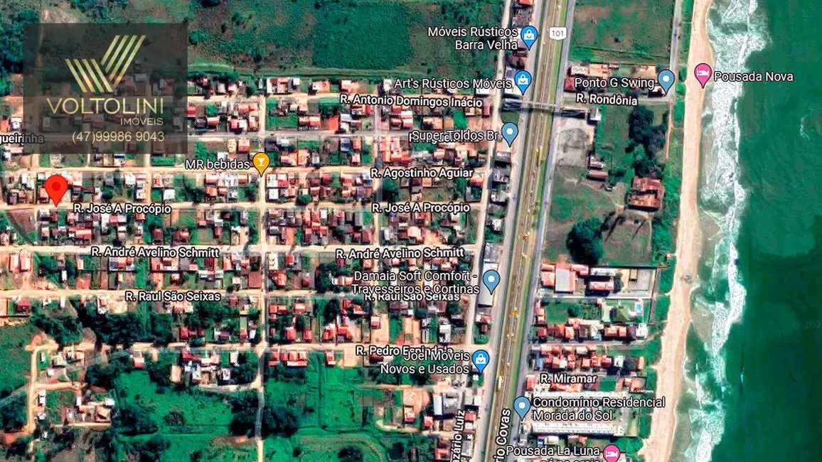 Terreno / Lote à venda, 300m2 em Barra Velha - SC - imagem 3 Foto 3 de Terreno / Lote à venda, 300m2 em Barra Velha - SC