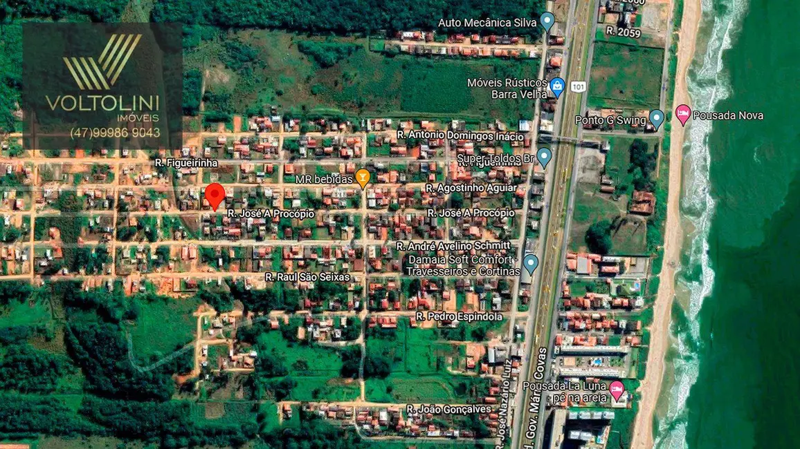 Terreno / Lote à venda, 300m2 em Barra Velha - SC - imagem 7 Foto 7 de Terreno / Lote à venda, 300m2 em Barra Velha - SC