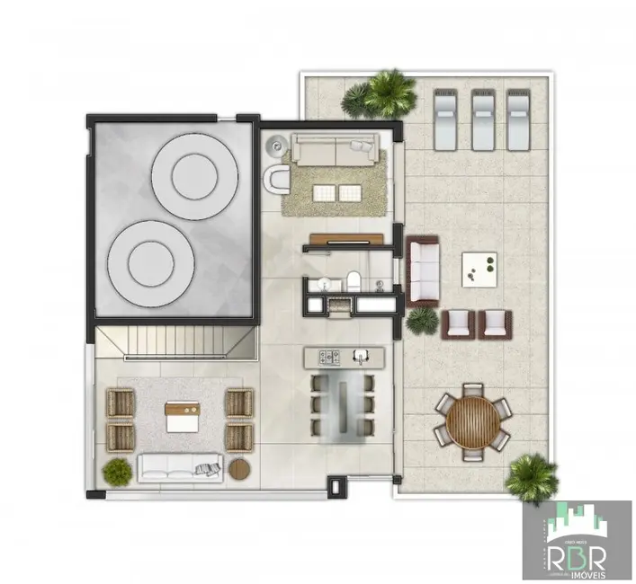 Foto 9 de Apartamento com 3 quartos à venda, 185m2 em Torres - RS