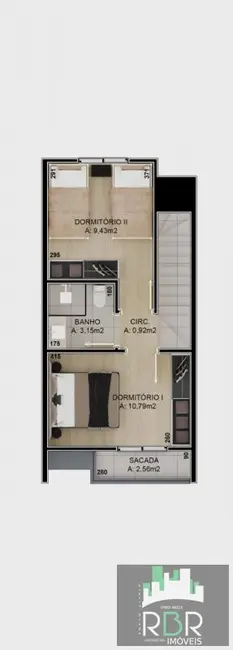 Foto 2 de Sobrado com 3 quartos à venda, 84m2 em São Luiz, Caxias Do Sul - RS