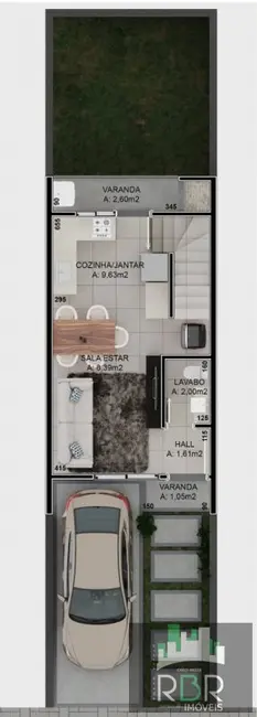 Foto 5 de Sobrado com 3 quartos à venda, 84m2 em São Luiz, Caxias Do Sul - RS